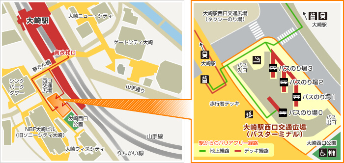 アクセスmap Jftd学園日本フラワーカレッジ 花キューピットのフラワーデザイン専門学校